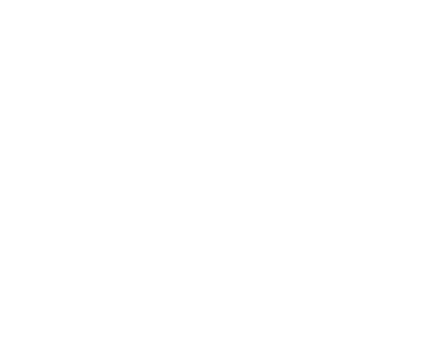 Black grid with evenly spaced white lines forming squares and three small white squares placed on different grid intersections.